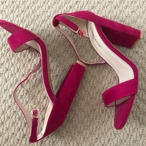 ASOS glamorous pink heels